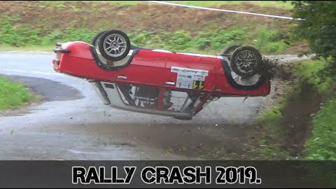 2019拉力赛失误和事故合集